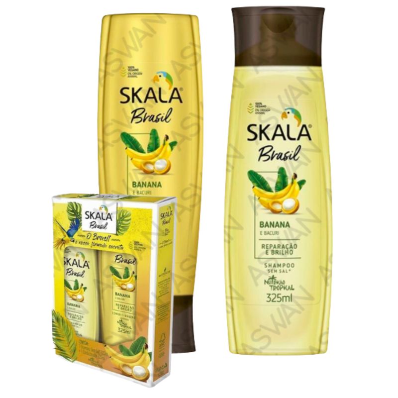 SKALA - PACK BANANA SHAMPOO + ACONDICIONADOR 325ML - SKALA EXPERT