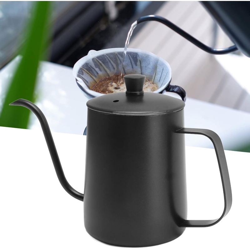 GENERICO - Tetera cuello de cisne black 500 ml