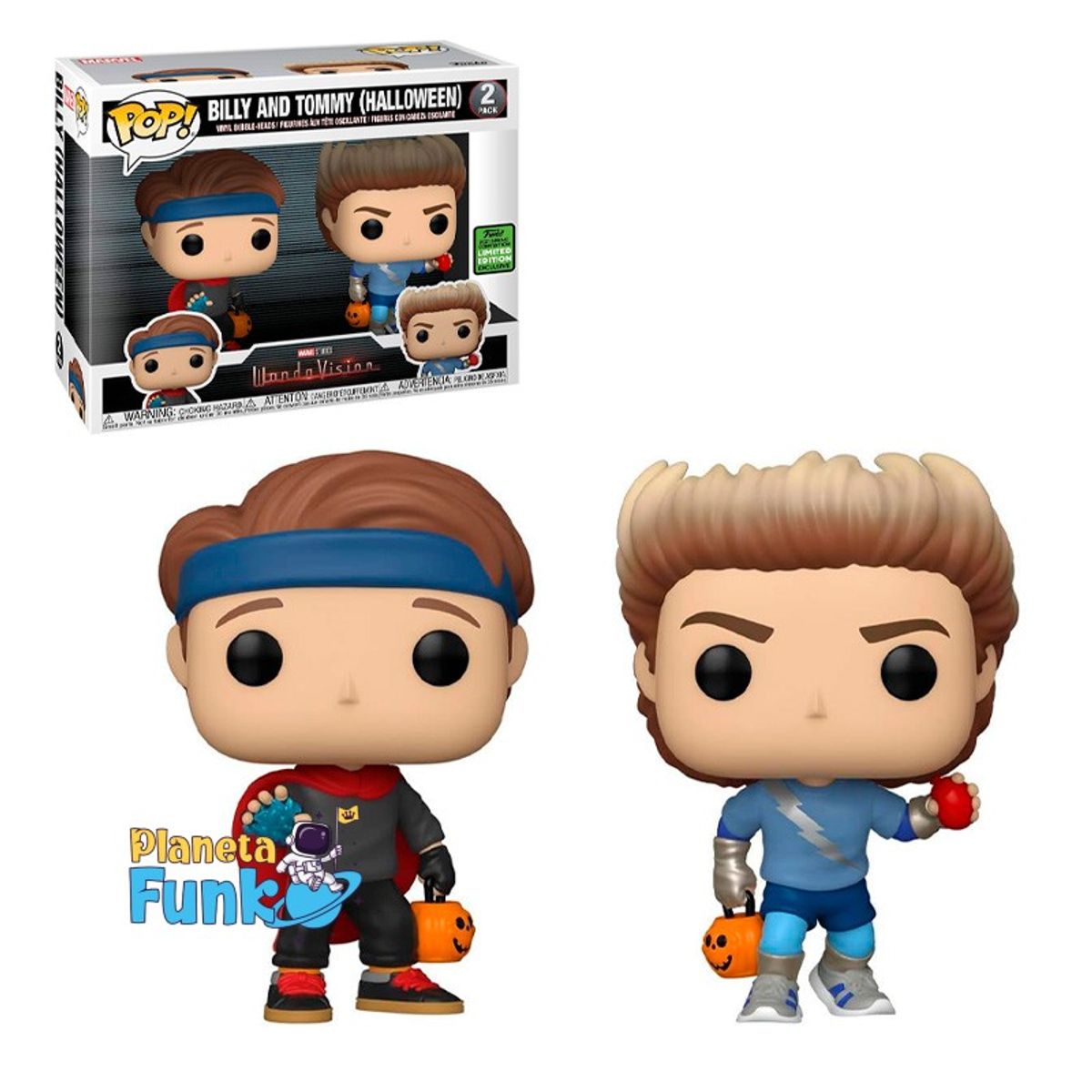 FUNKO - WANDAVISION MARVEL BILLY AND TOMMY HALLOWEEN 2 PACK