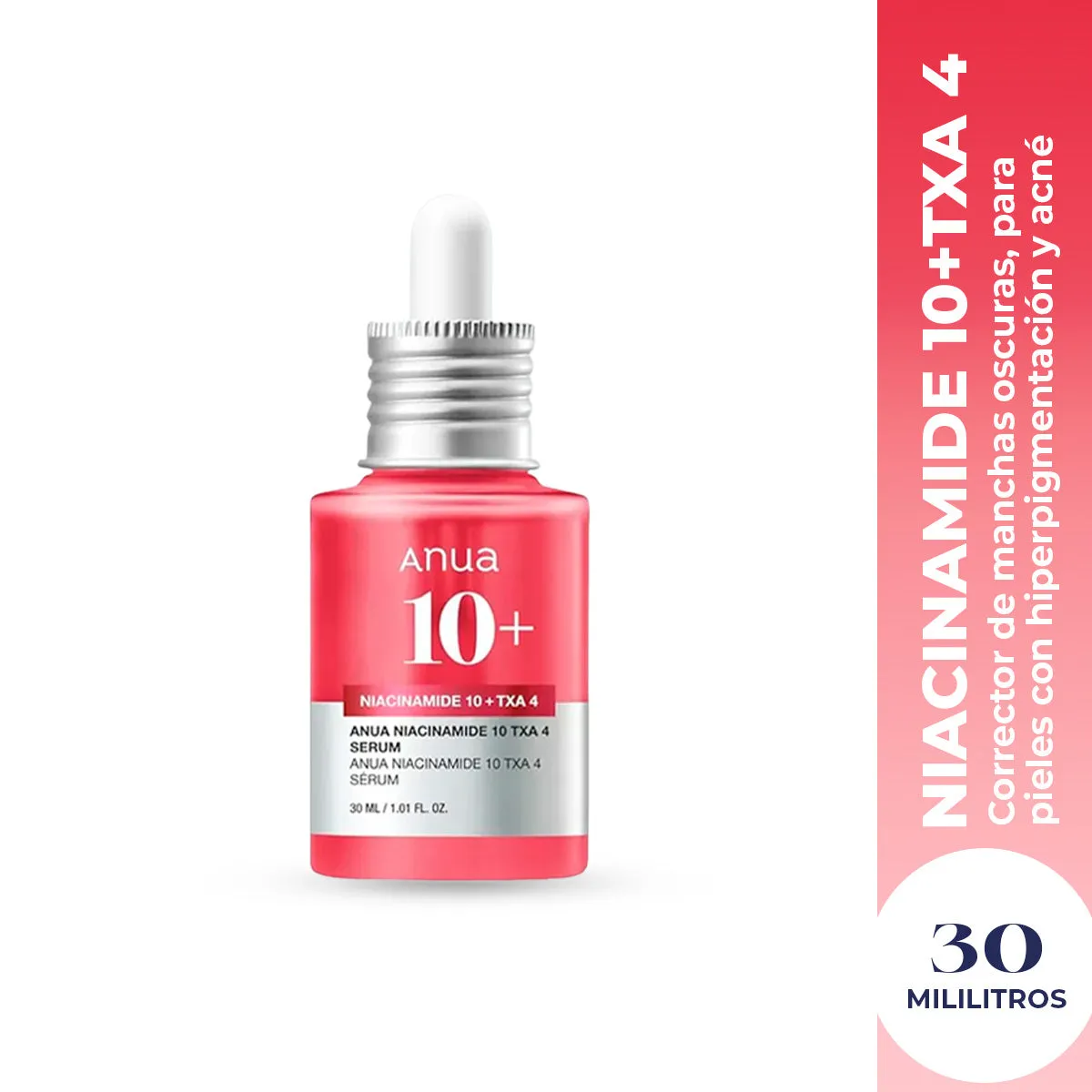 GENERICO - Serum Facial Niacinamide 10% + TXA 4% 30ml Anua