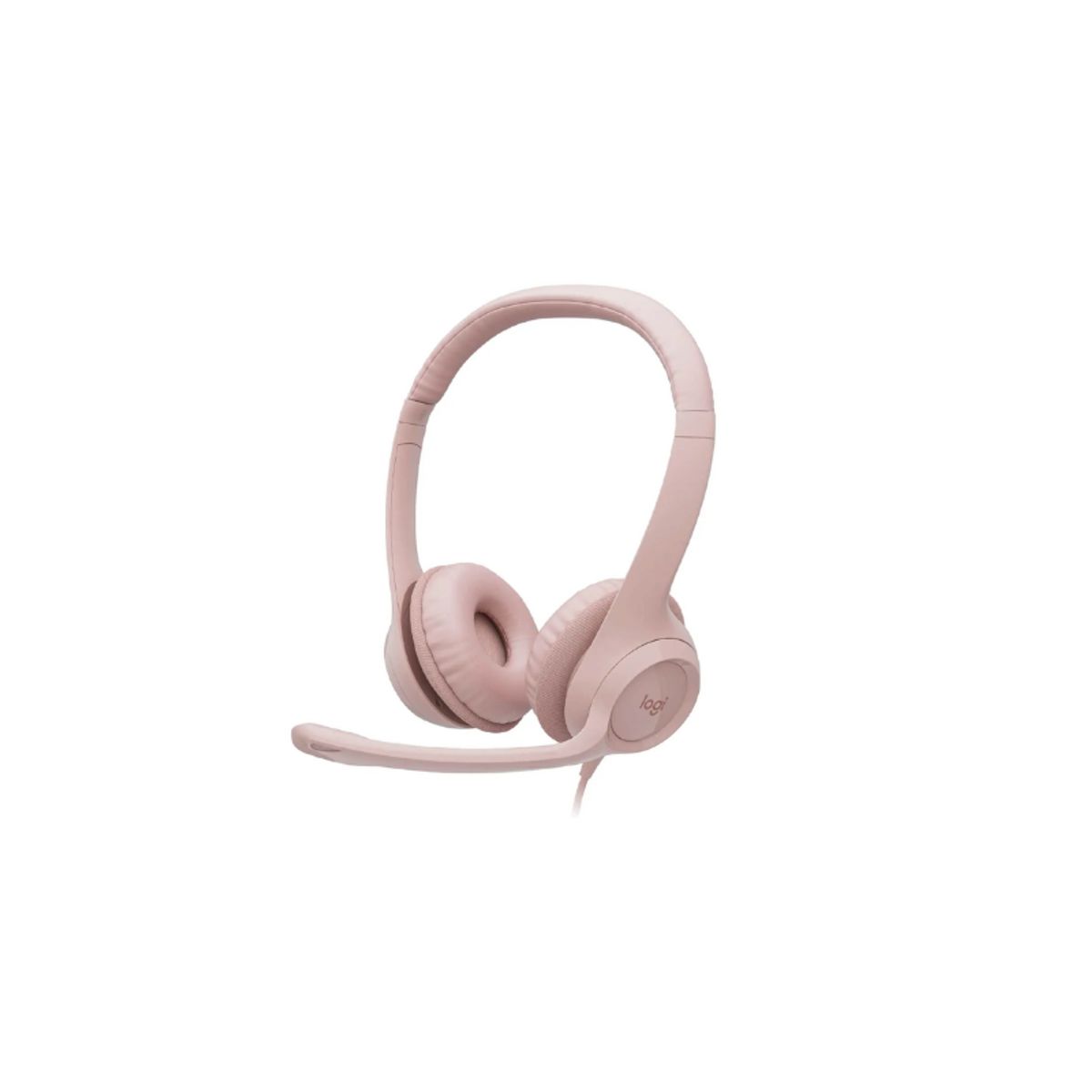 LOGITECH - AUDIFONO LOGITECH H390 USB NOISE CANCELLING ROSE 981-001280