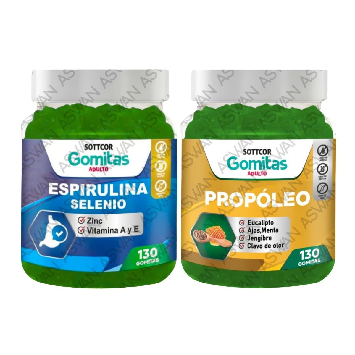 GENERICO - Pack Adulto Espirulina & Propoleo 150 UND - SOTTCOR