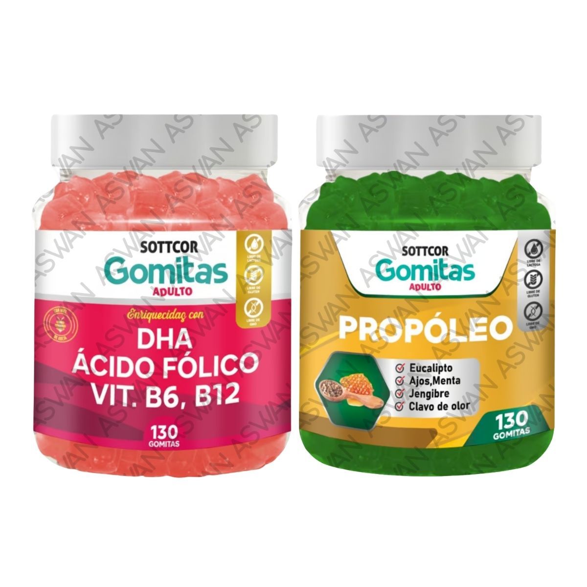 GENERICO - Pack Adulto Dha & Propoleo 150 UND - SOTTCOR