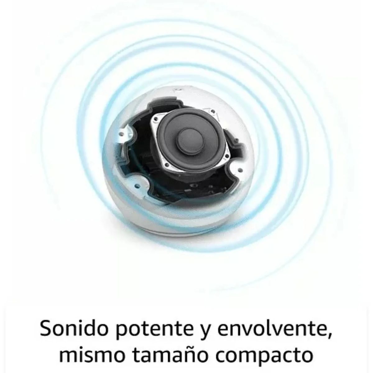 GENERICO - Parlante asistente Alaxe bluetooth con luces RGB