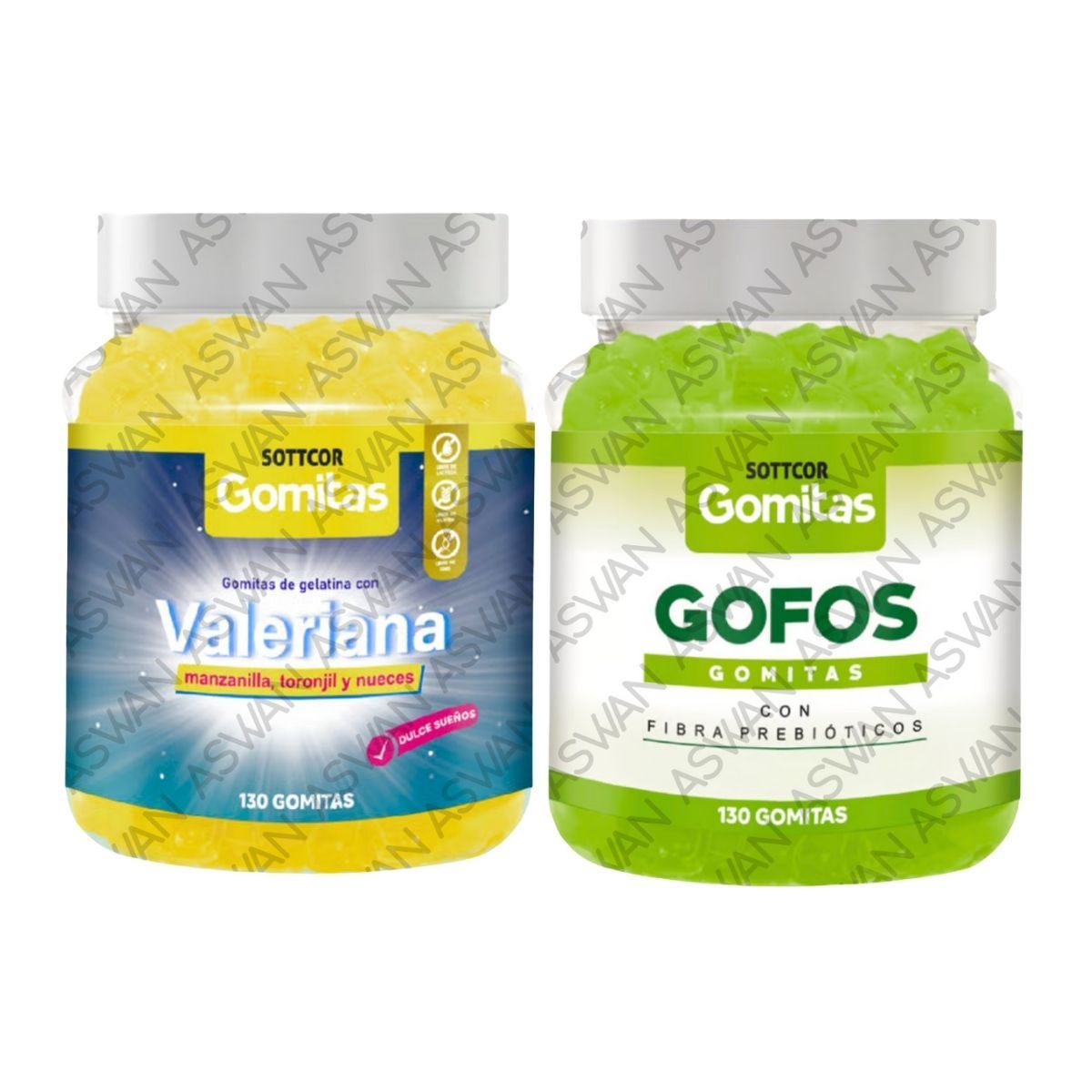 GENERICO - PACK ADULTO VALERIANA & GOFOS 130 GOMITAS - SOTTCOR