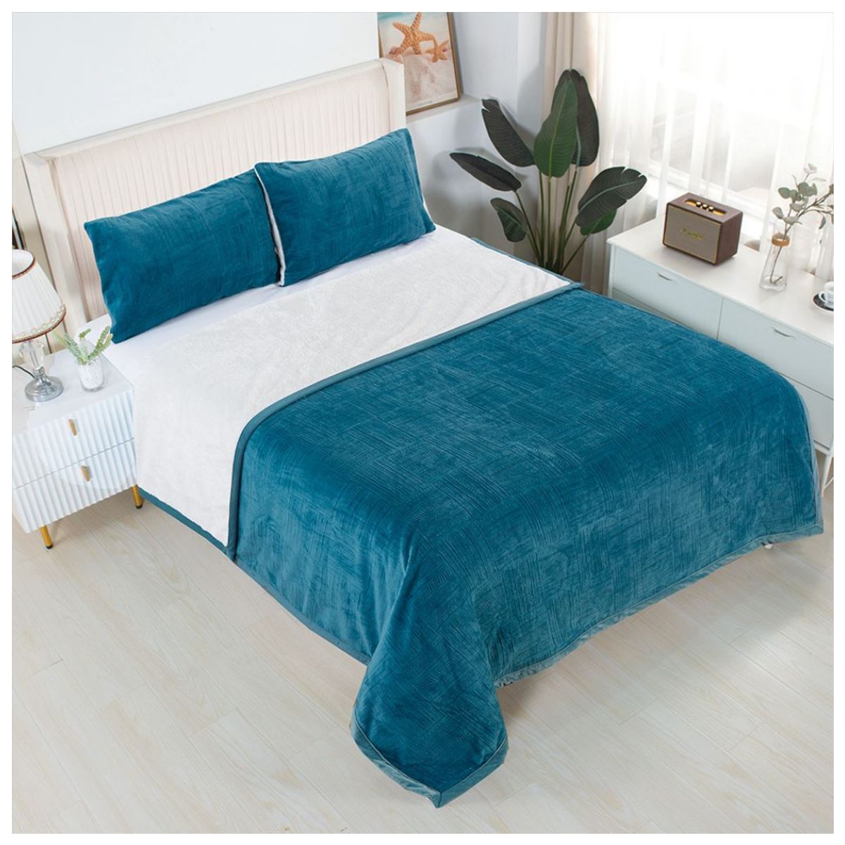 CASATEX - MANTA PIEL DE ANGEL ALTO RELIVE 5D