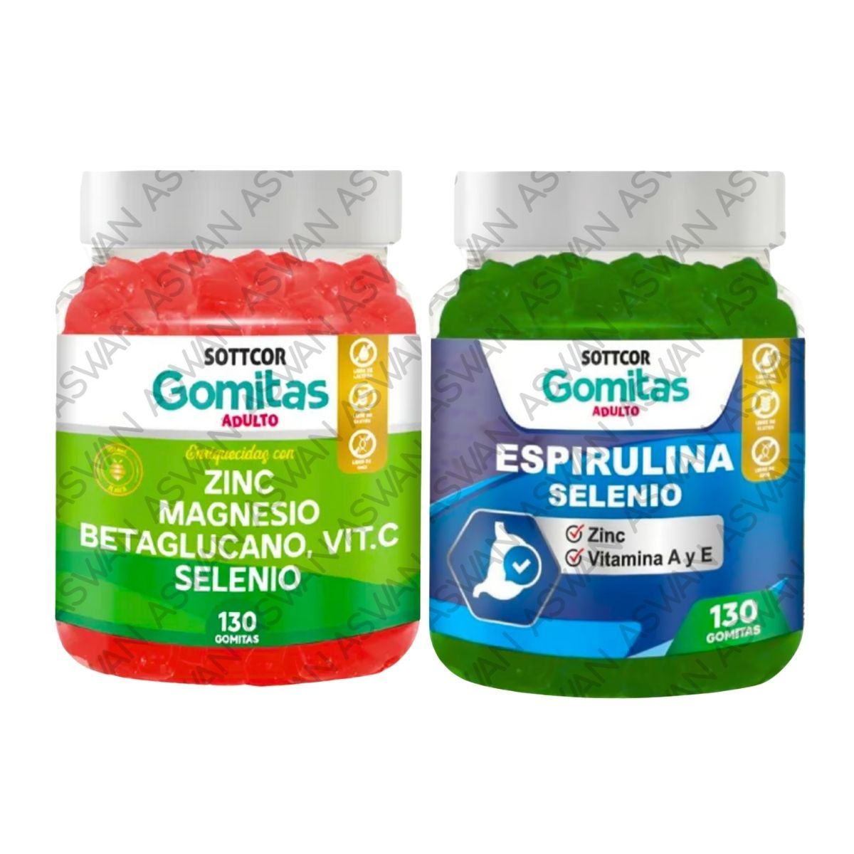 GENERICO - Pack Adulto Zinc & Espirulina 150 UND - SOTTCOR