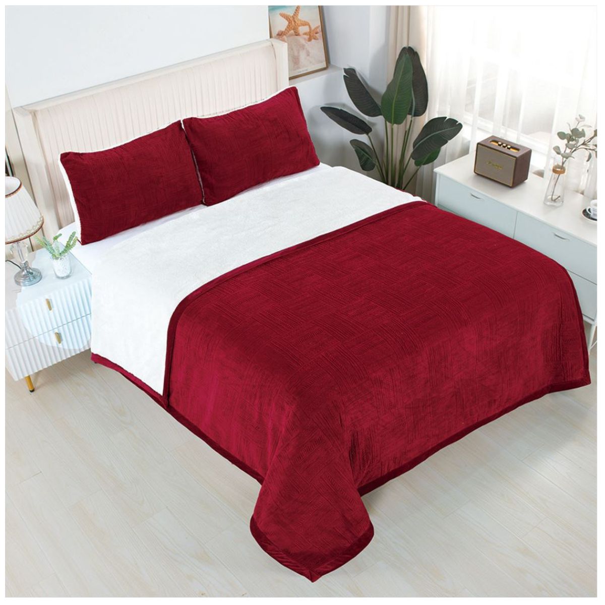 CASATEX - MANTA PIEL DE ANGEL ALTO RELIVE 5D