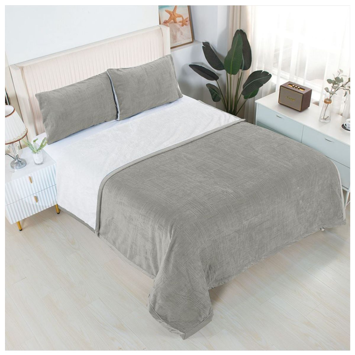 CASATEX - MANTA PIEL DE ANGEL ALTO RELIVE 5D