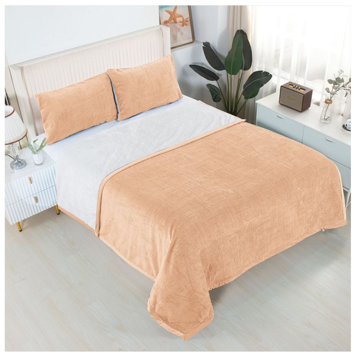 CASATEX - MANTA PIEL DE ANGEL ALTO RELIVE 5D