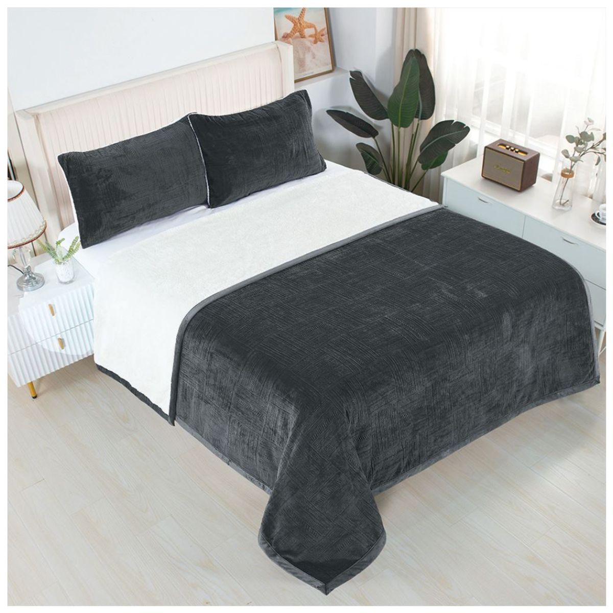 CASATEX - MANTA PIEL DE ANGEL ALTO RELIVE 5D