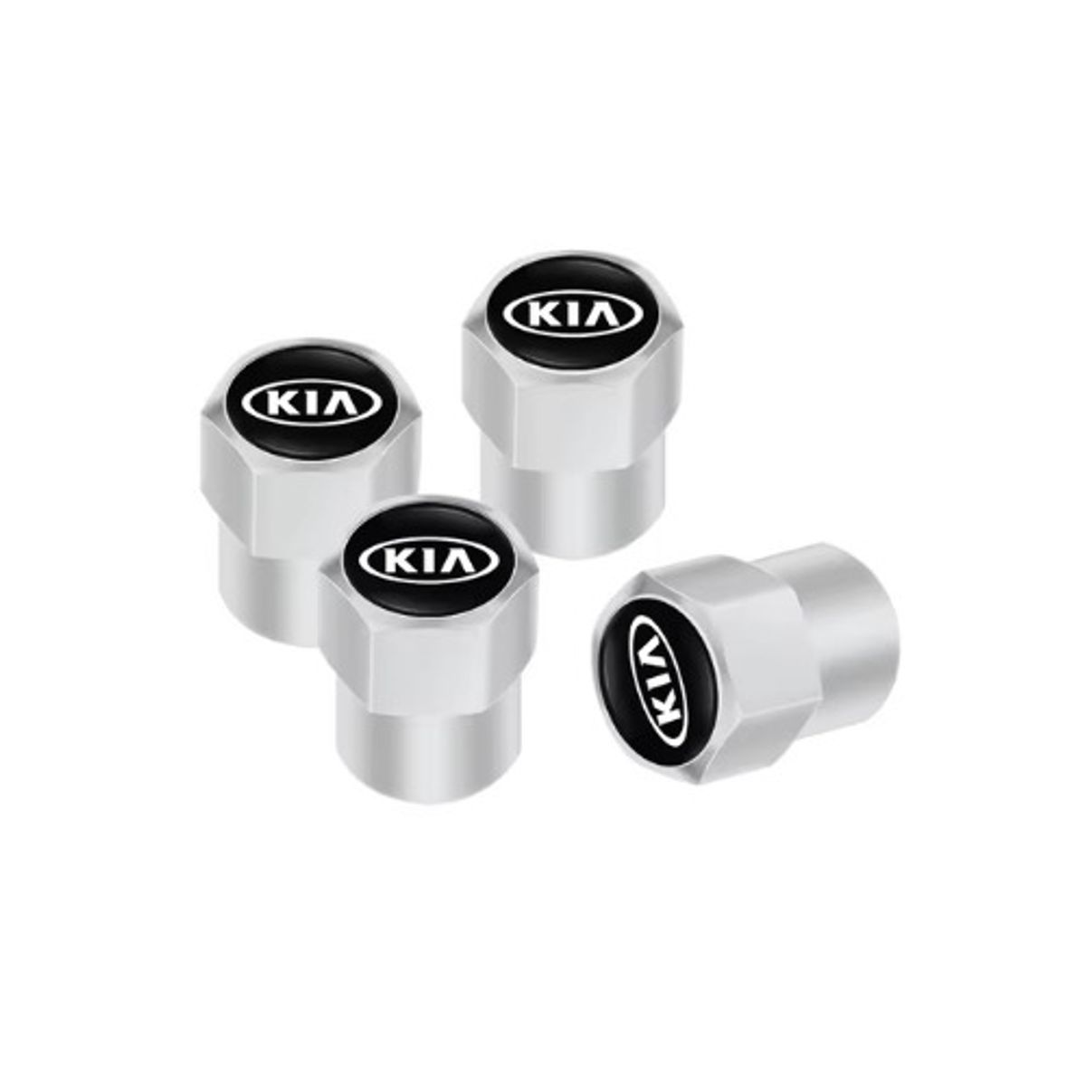 GENERICO - TAPAS DE PITON HEXAGONO 4PCS KIA