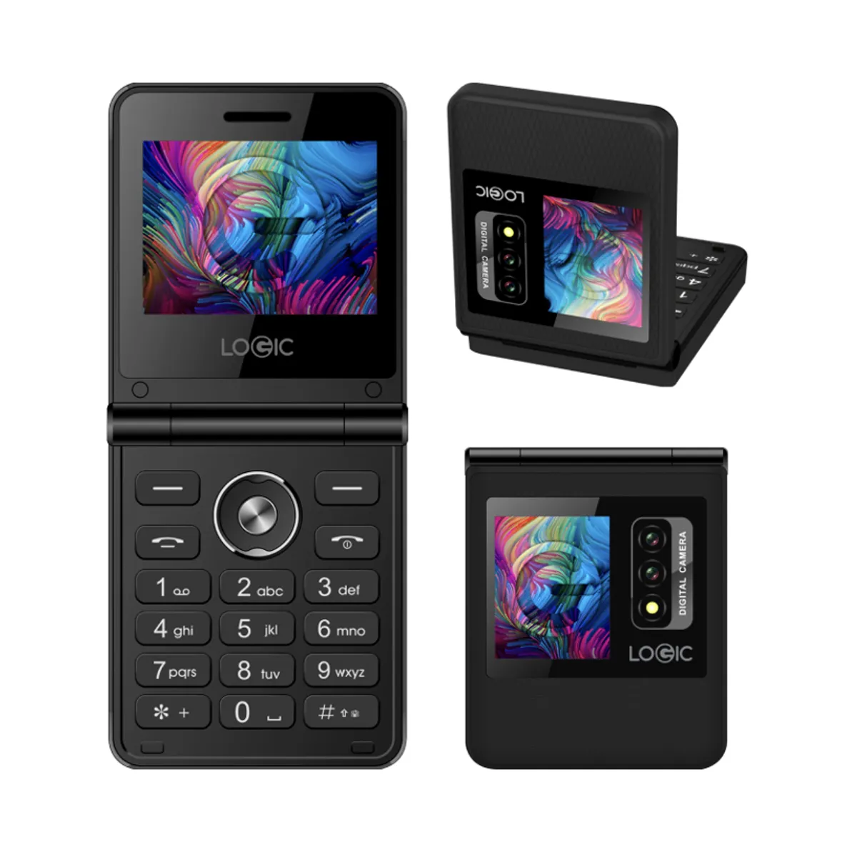 LOGIC - CELULAR BASICO  LOGIC Z1L TAPA  4G PANTALLA 2.4"