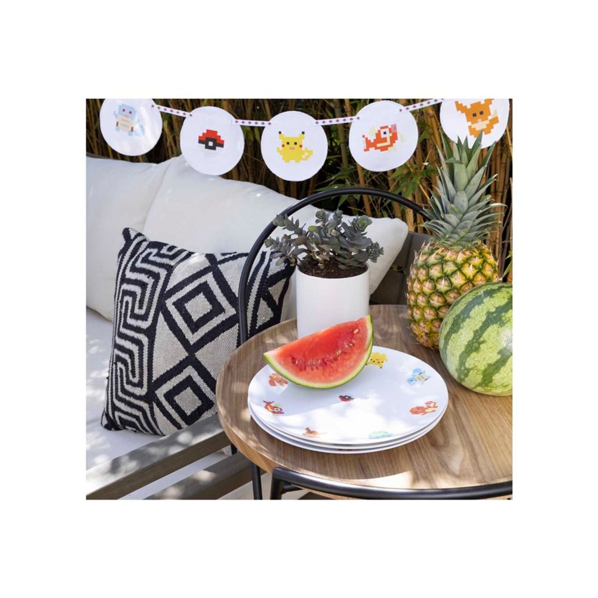 POKEMON - Pokemon Center Banner Colgante Para Fiesta