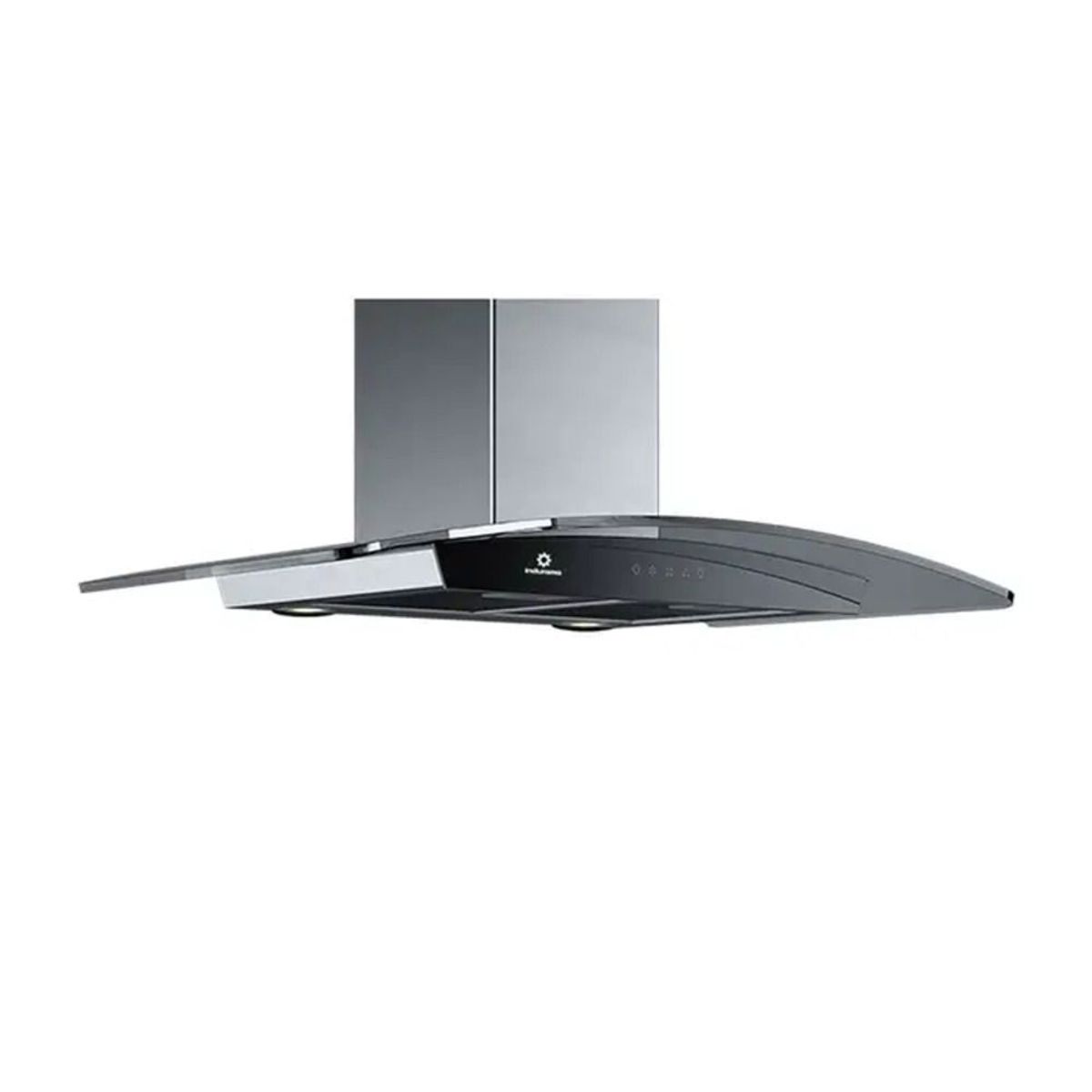 INDURAMA - Campana Extractora tipo chimenea Acero Inox Indurama CEI-90NEVC