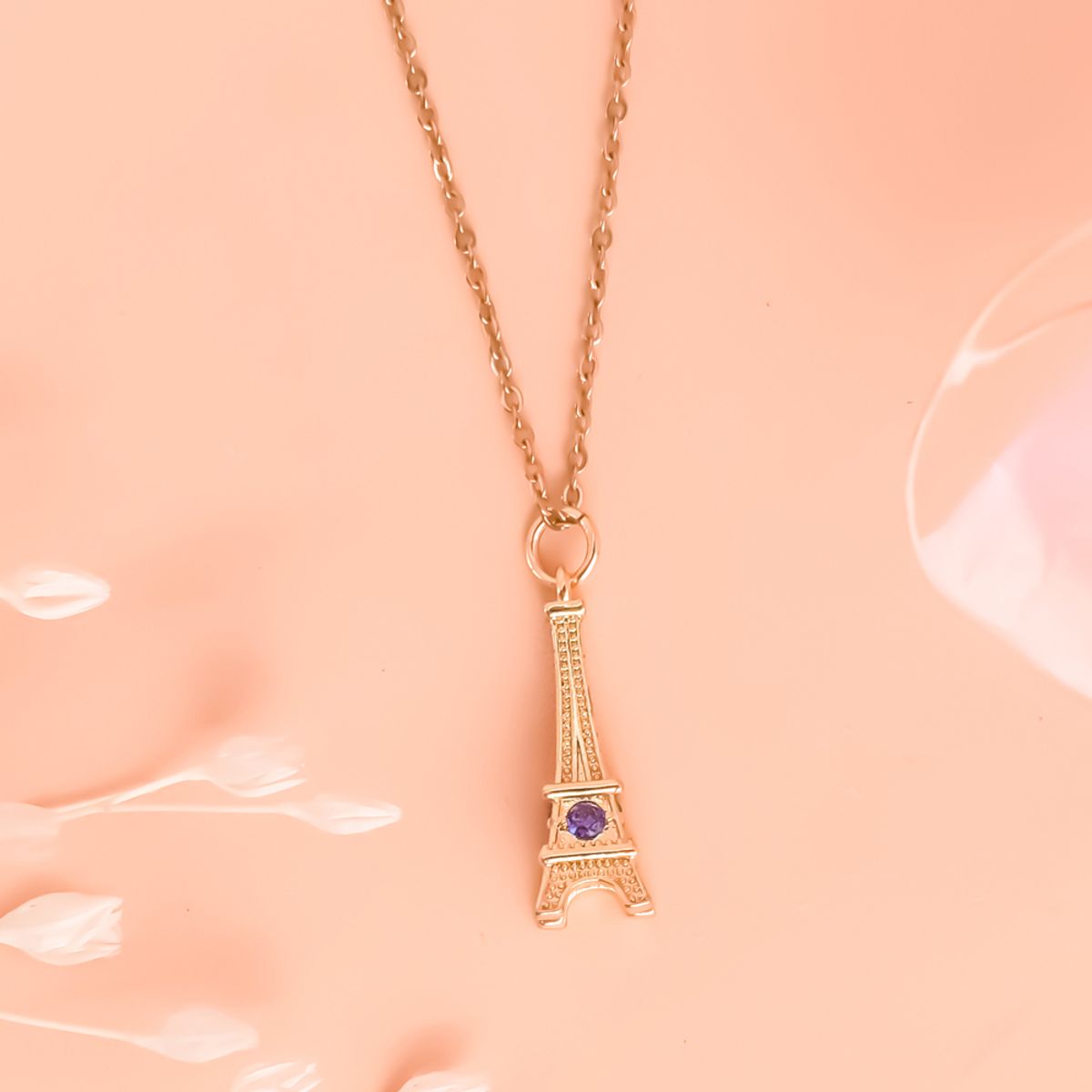 CLEO JOYAS & ACCESORIOS - Collar Torre Eiffel in Paris