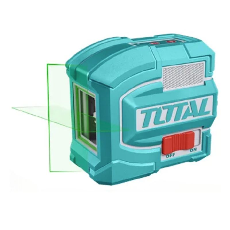 TOTAL TOOLS - NIVEL LASER PROFESIONAL LINEAS VERDES NIVELACION 35m TOTAL