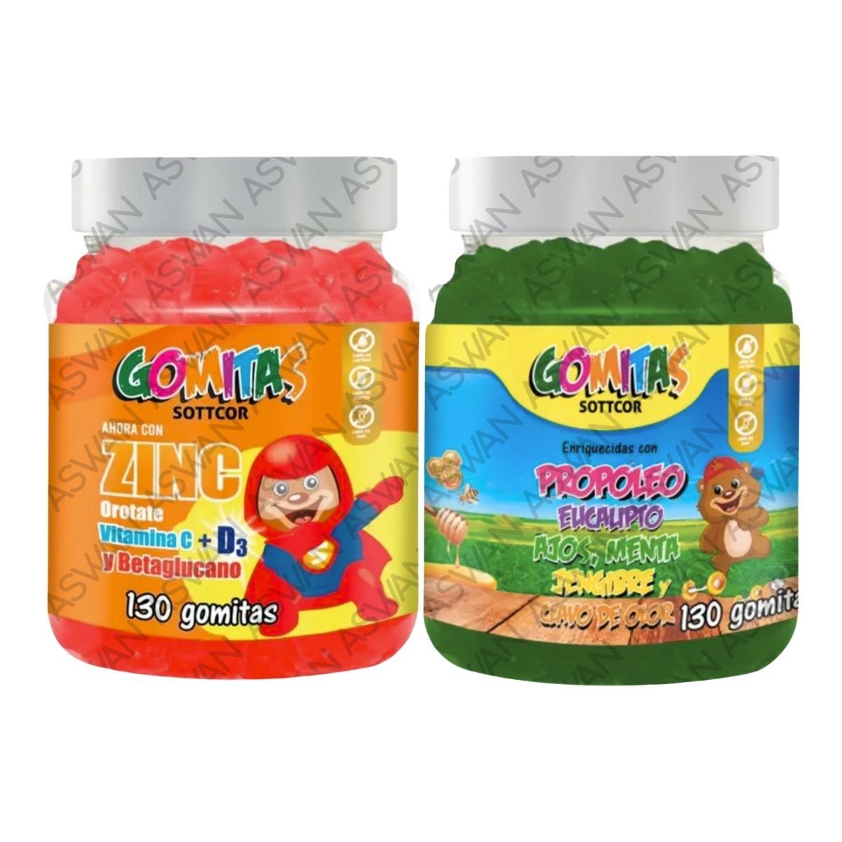 GENERICO - Pack Niños De Zinc Orotate & Propoleo 150 UND - SOTTCOR