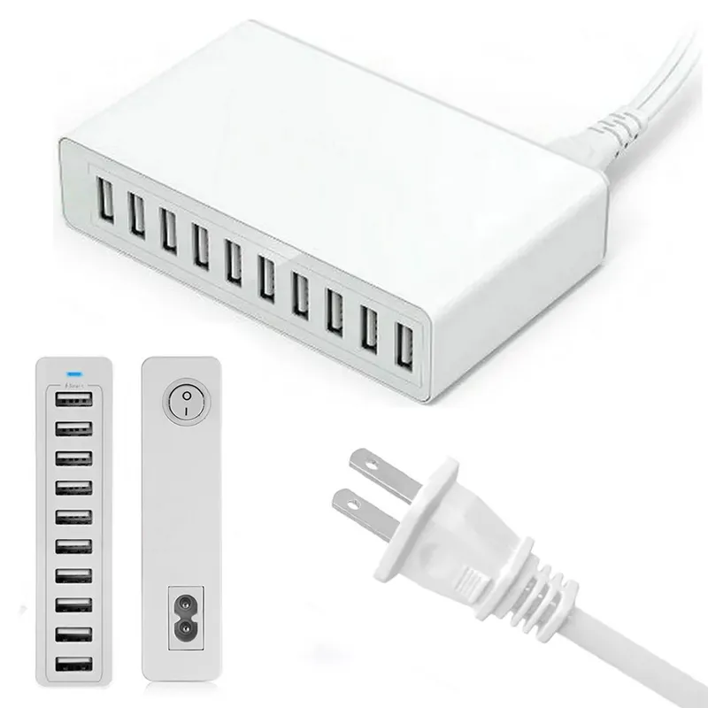 GENERICO - Cargador 12 Puertos Usb 150w Carga Rápida Xlx-x6 Usb 30a