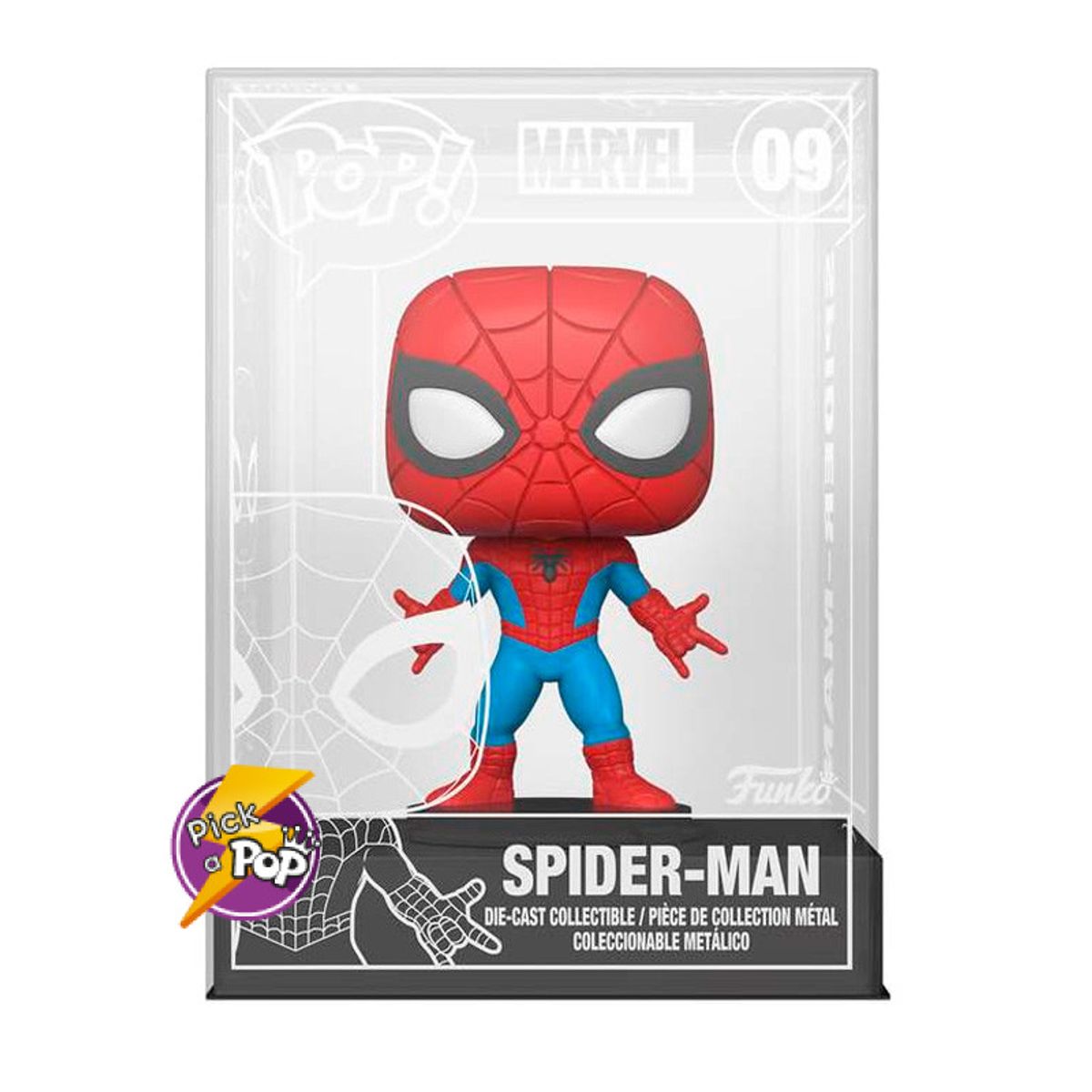 FUNKO - MARVEL SPIDERMAN DIE CAST FUNKO POP