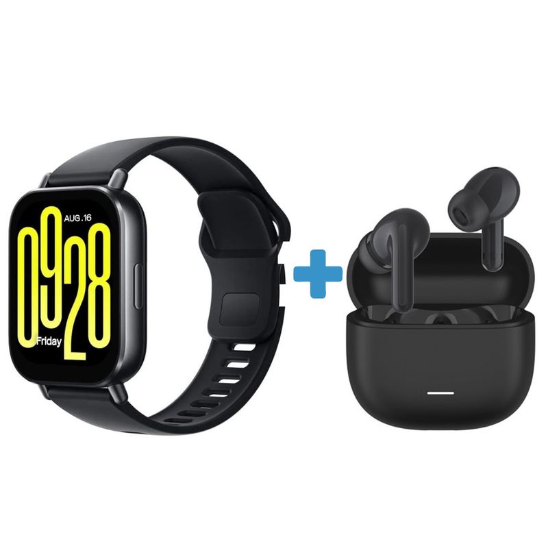 XIAOMI - Audífonos Xiaomi Redmi buds 6 Lite + Redmi Watch 5 Active Negro