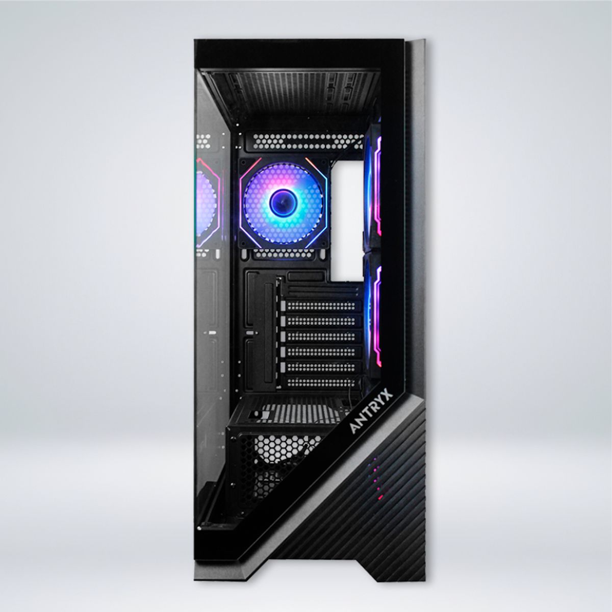 ANTRYX - CASE ANTRYX FX 650 BLACK, ARGB FAN X4, VIDRIO TEMPLADO (AC-FX650K)