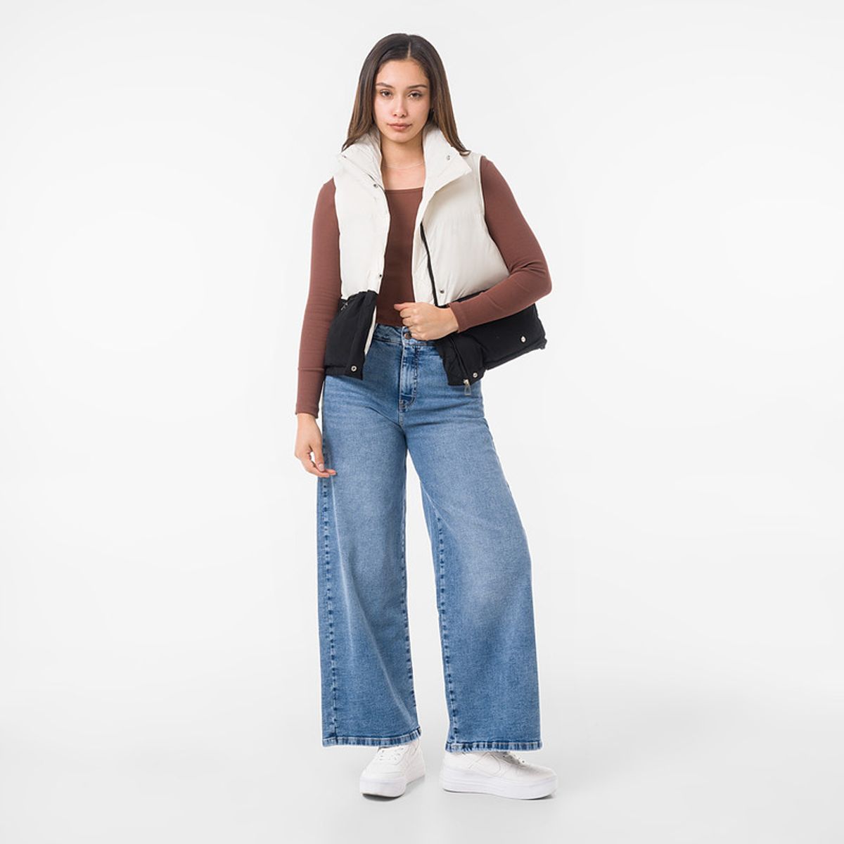 GOCCOS - Chaleco Sintetica Mujer Fronzi Goccos