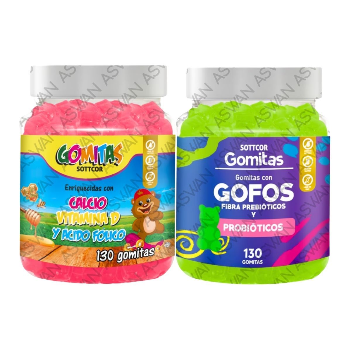 GENERICO - Pack Niños De Calcio & Gofos 150 UND - SOTTCOR