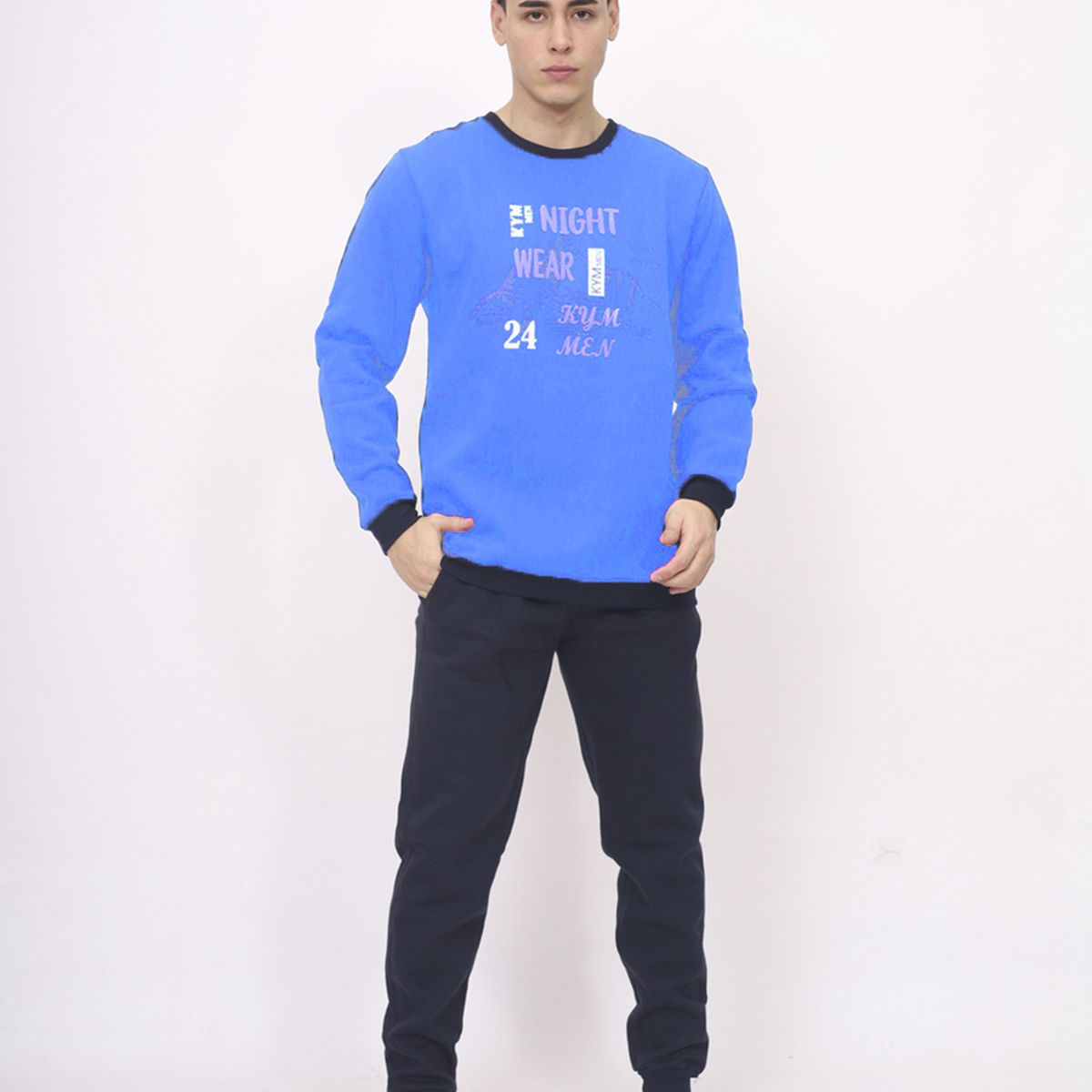 KYM MULTIUSOS - PIJAMA FRANELA HOMBRE