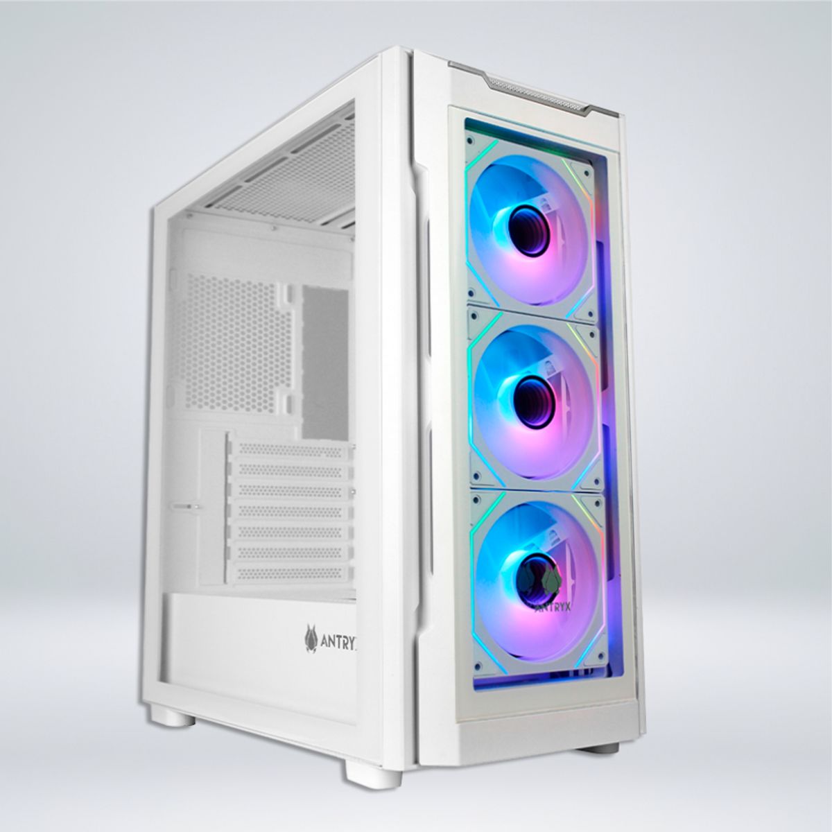 ANTRYX - CASE ANTRYX RX 560 WHITE, ARGB FAN X3, VIDRIO TEMPLADO (AC-RX560W)
