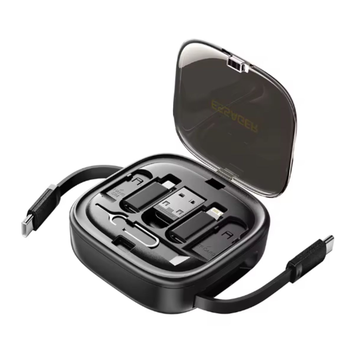 ESSAGER - Cable Usb Tipo C Essager 60w Retractil Y Adaptadores
