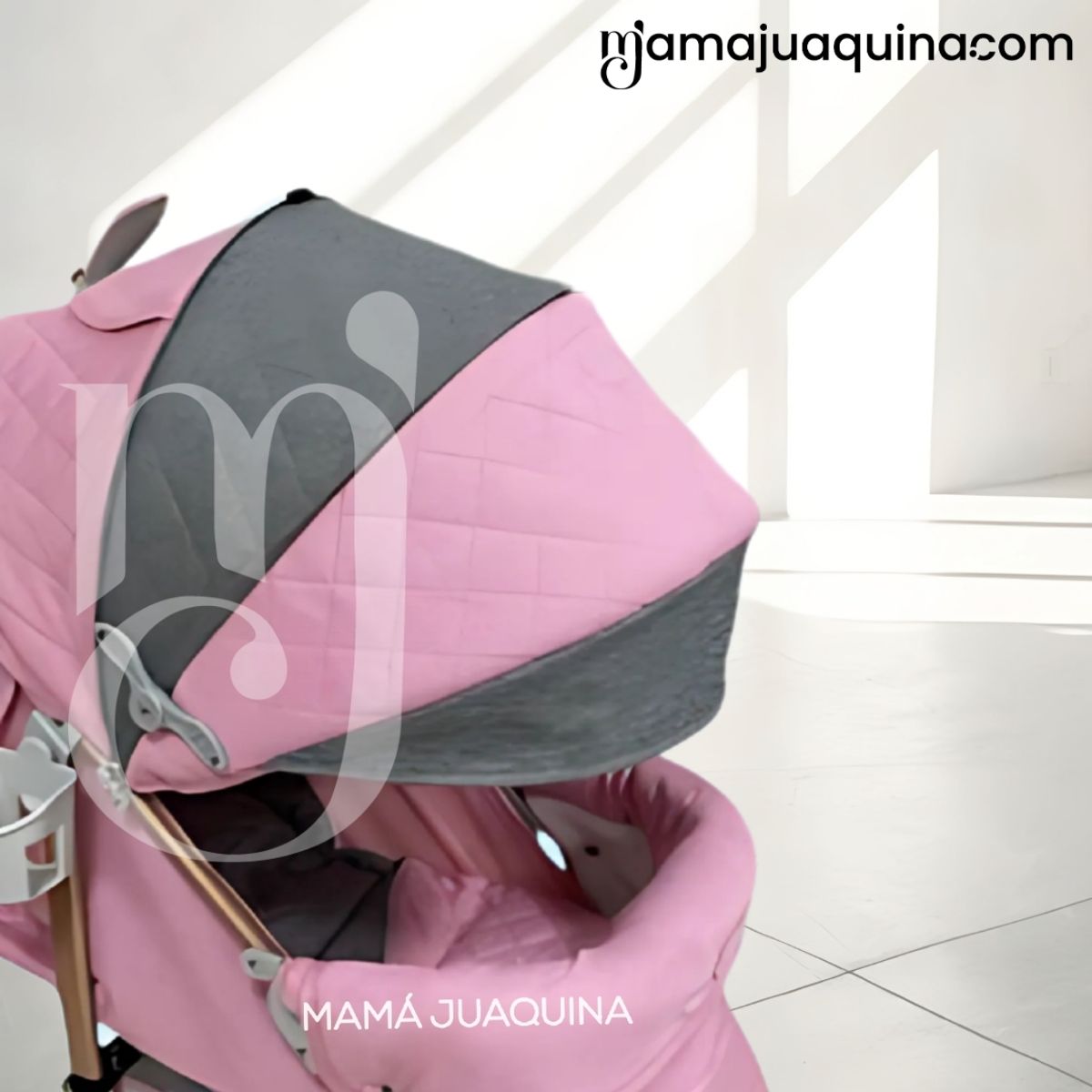 BABY - Coche Bastón Deportivo «SUPREME PLUS» Pink