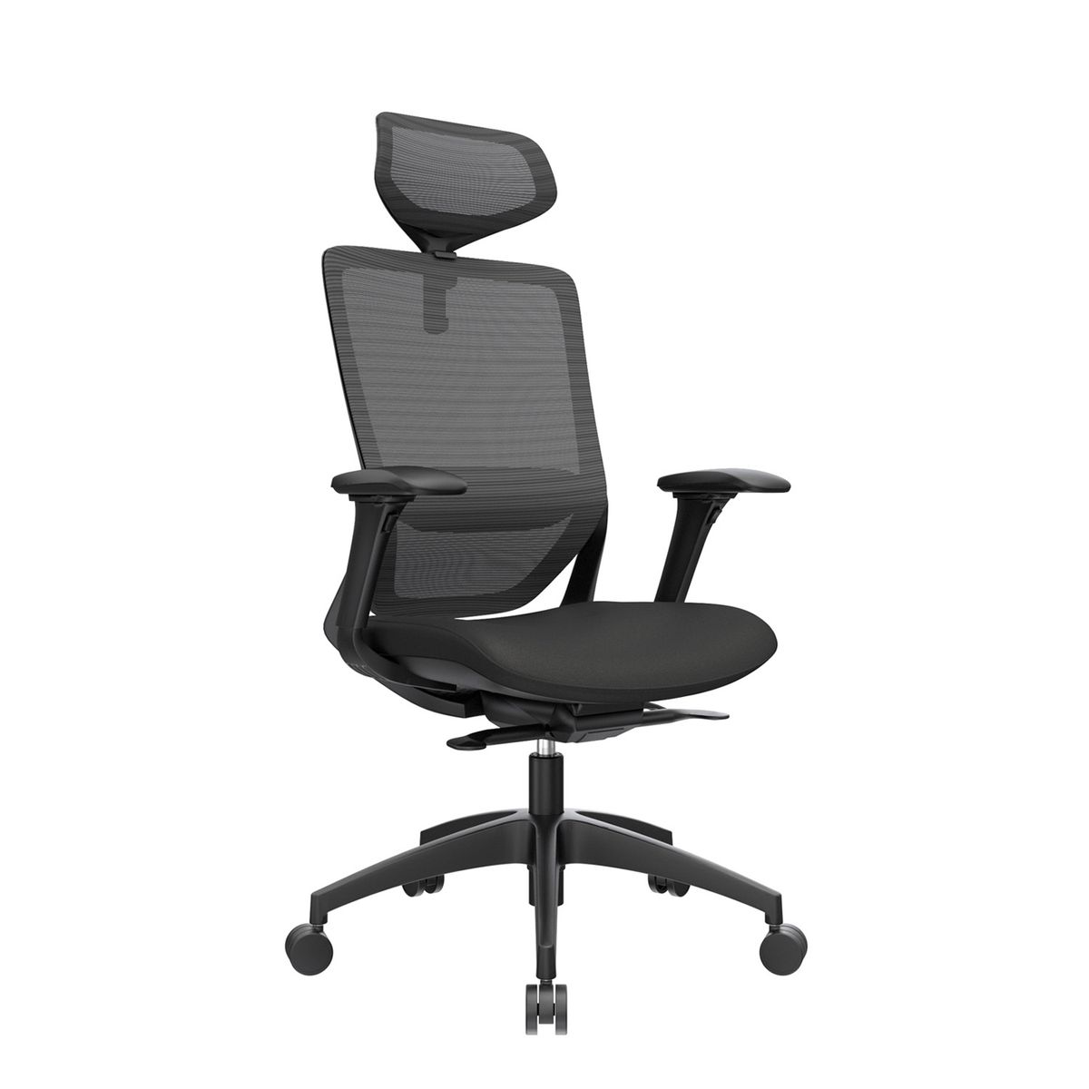 OFIDEAS - Silla De Oficina Ergonómica Presidente Loop Negro Ofideas