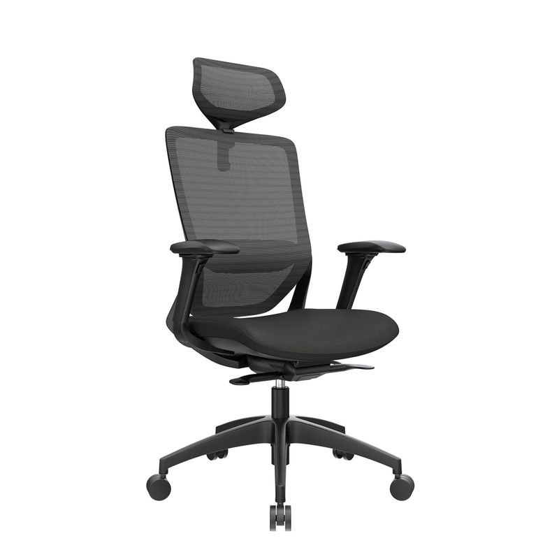 OFIDEAS - Silla De Oficina Ergonómica Presidente Loop Negro Ofideas