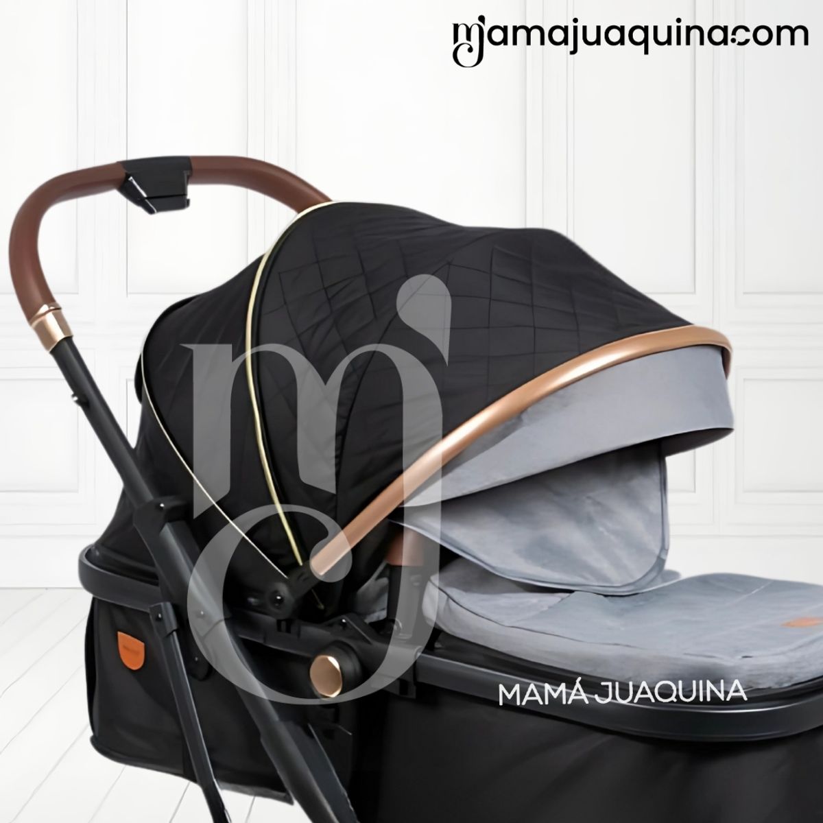 EBABY - Coche Moisés Travel System «SATURNO ULTRA» Gray