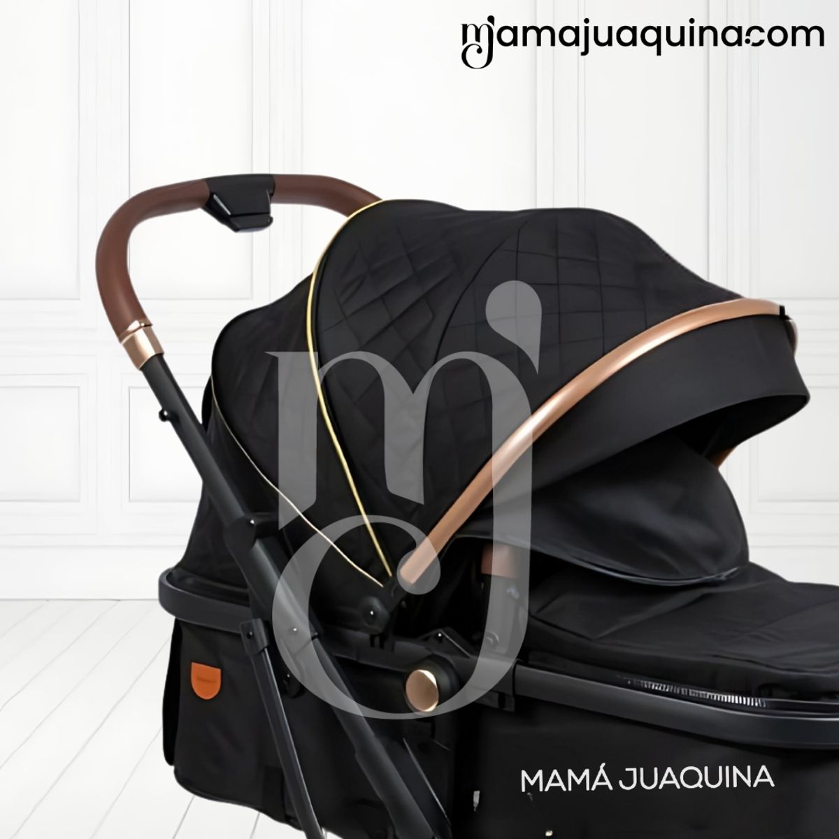 BABY - Coche Moisés Travel System «SATURNO ULTRA» Black