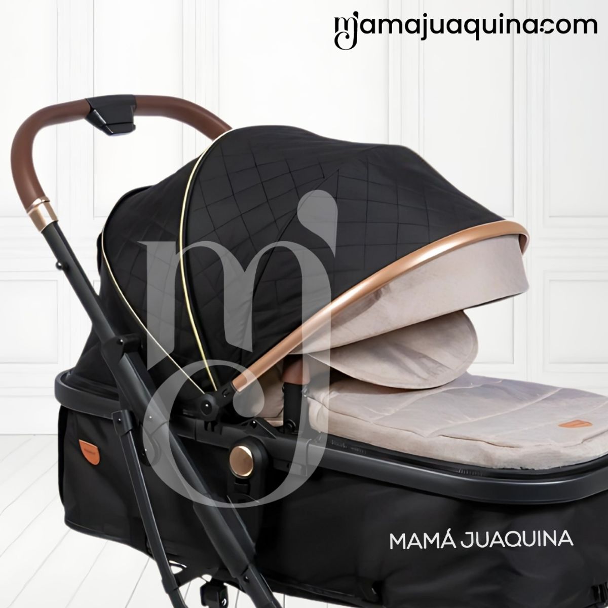 EBABY - Coche Moisés Travel System «SATURNO ULTRA» Beige