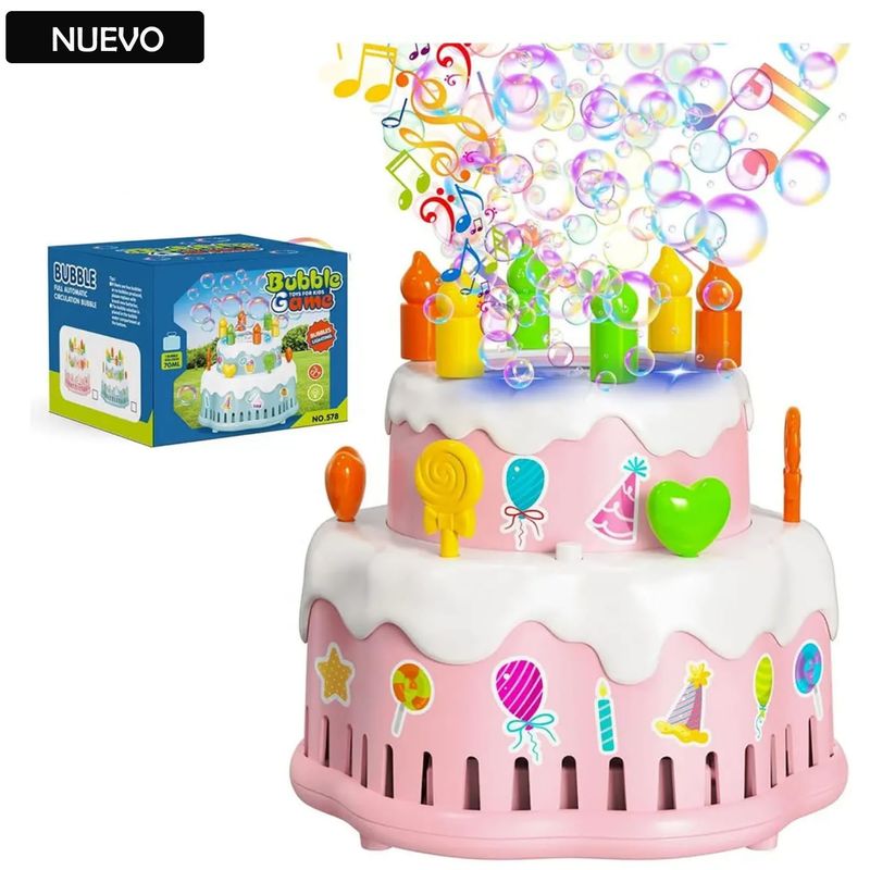 GENERICO - Juguete Torta de Burbujas Niña
