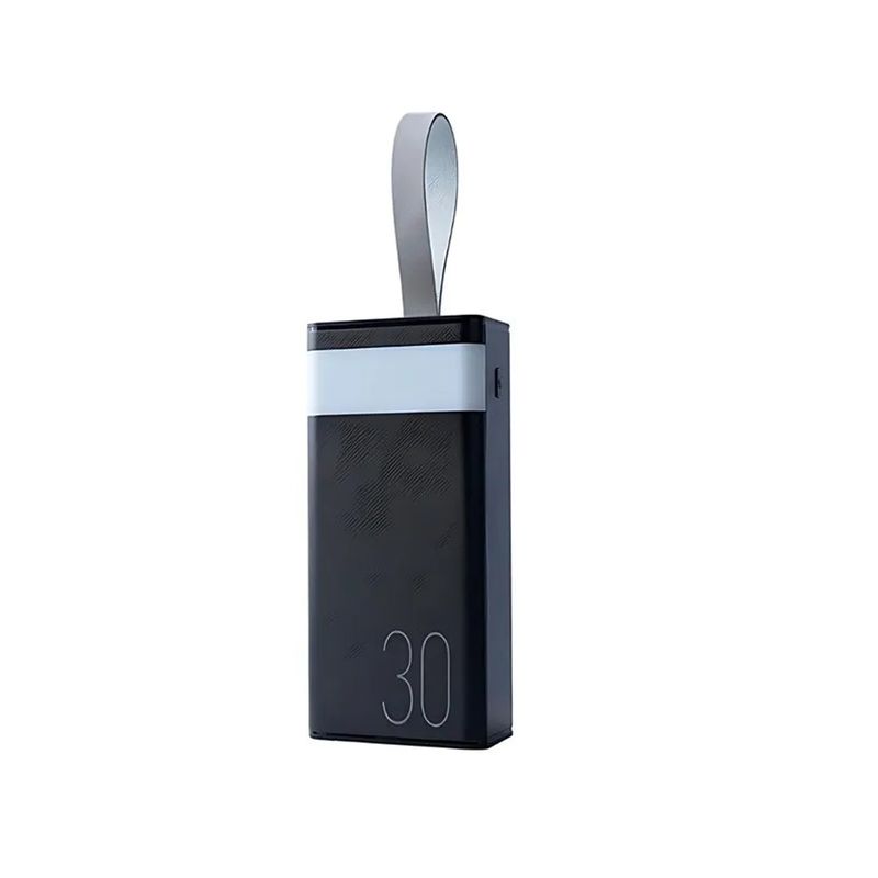 REMAX - Power Bank Remax RPP‑320 Negro 30000mAh PD+QC carga rápida