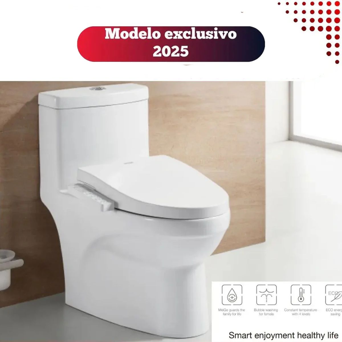 GENERICO - Asiento De Inodoro Inteligente