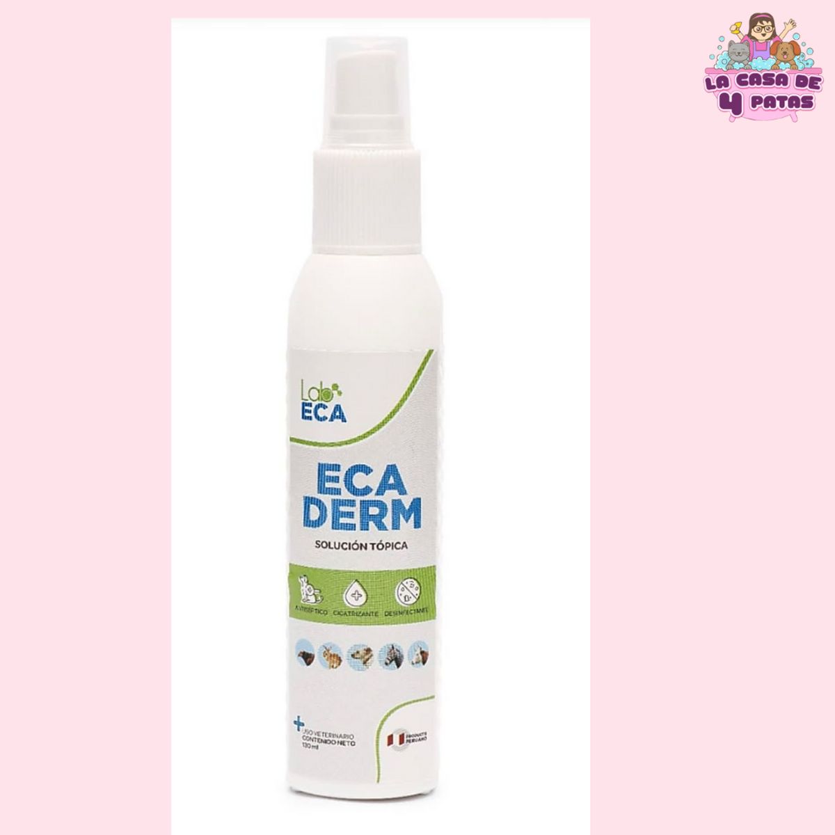 LABECA - Antibacteriano en Spray ECADERM 120 ml