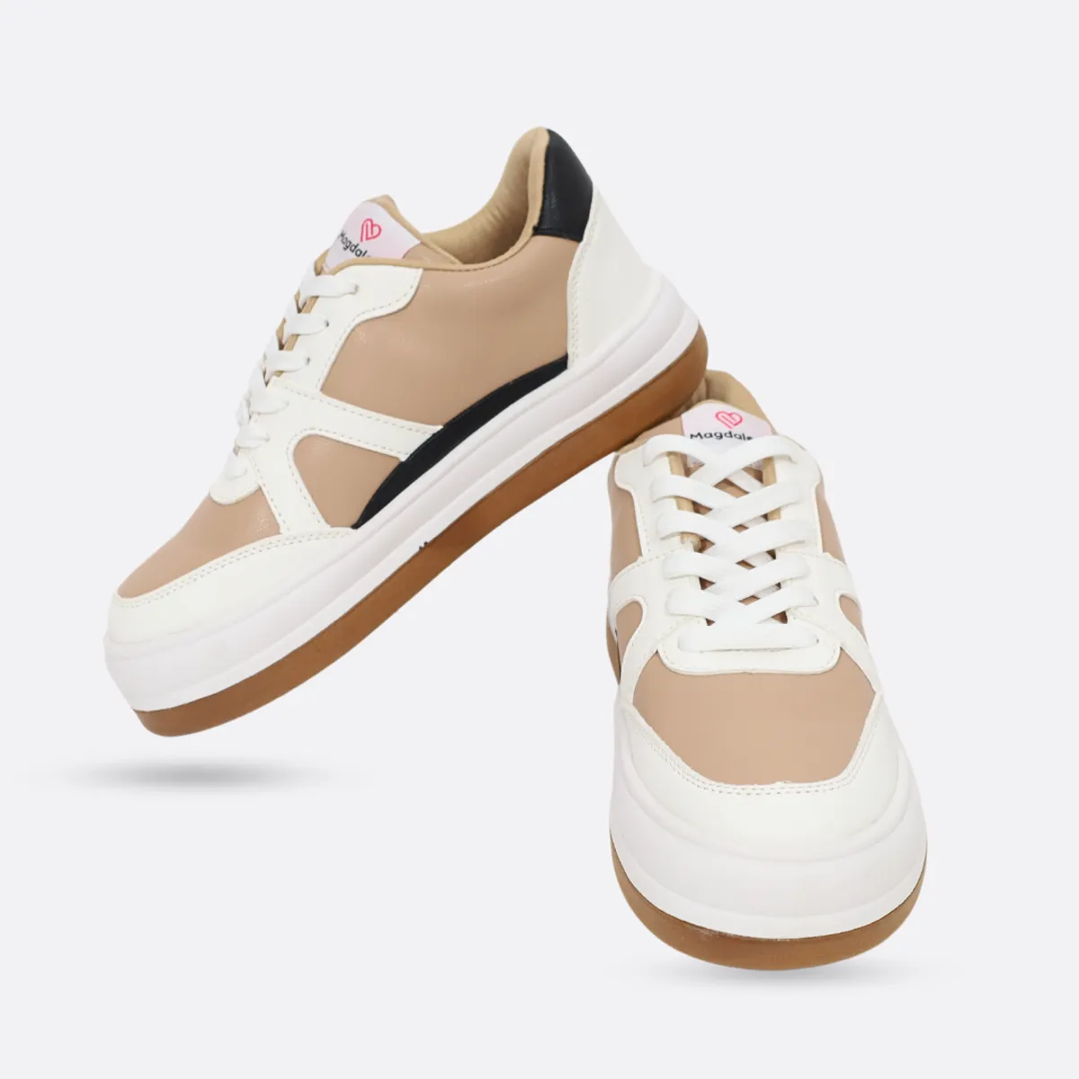 MAGDALENA SHOES - Zapatillas Mujer Kim 869 Beige