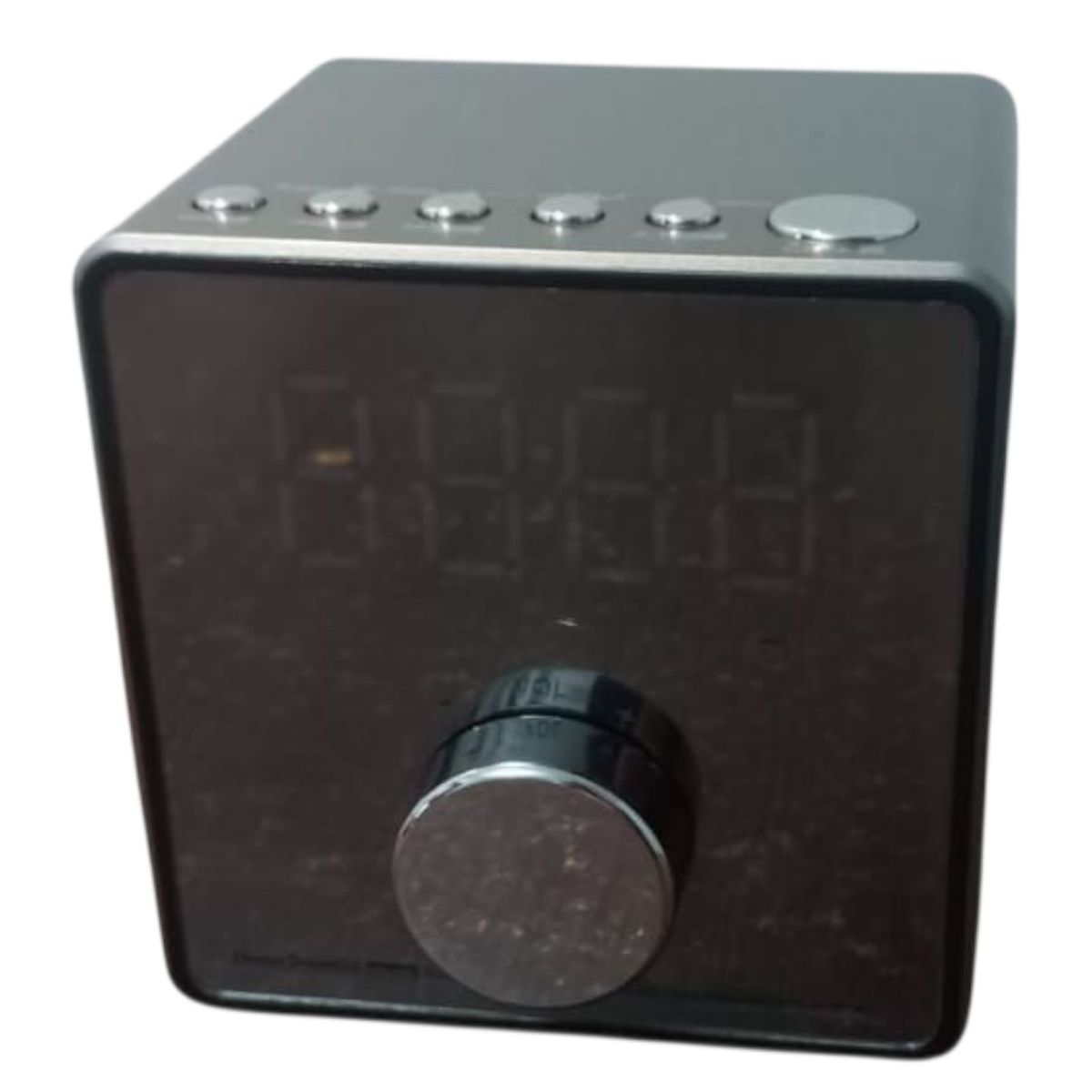 WELL BEING - Reloj Despertador Bluetooth con Altavoz Radio FM y Grabadora de Voz