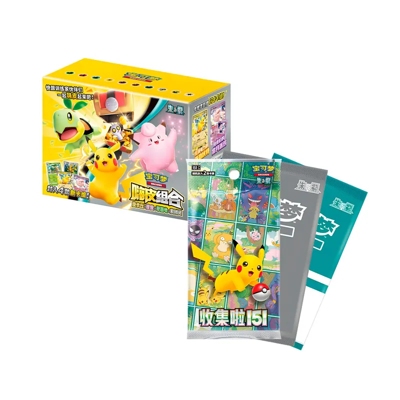 POKEMON - Pokemon TCG Asia Version Happy Combo Pikachu Clefairy