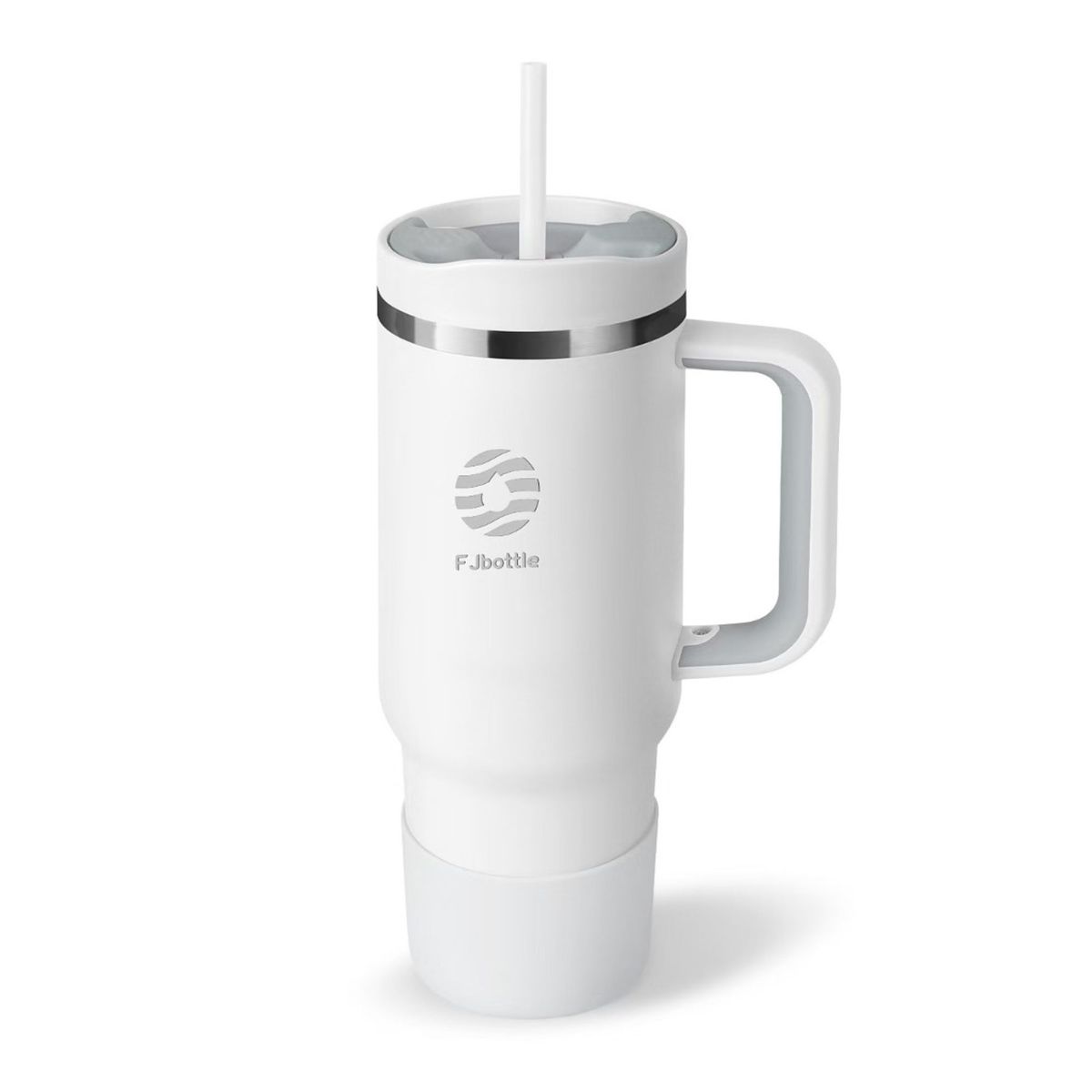 FJBOTTLE - FJBottle - Botella Mug Témico acero con tapa de tritán 40oz - Blanco