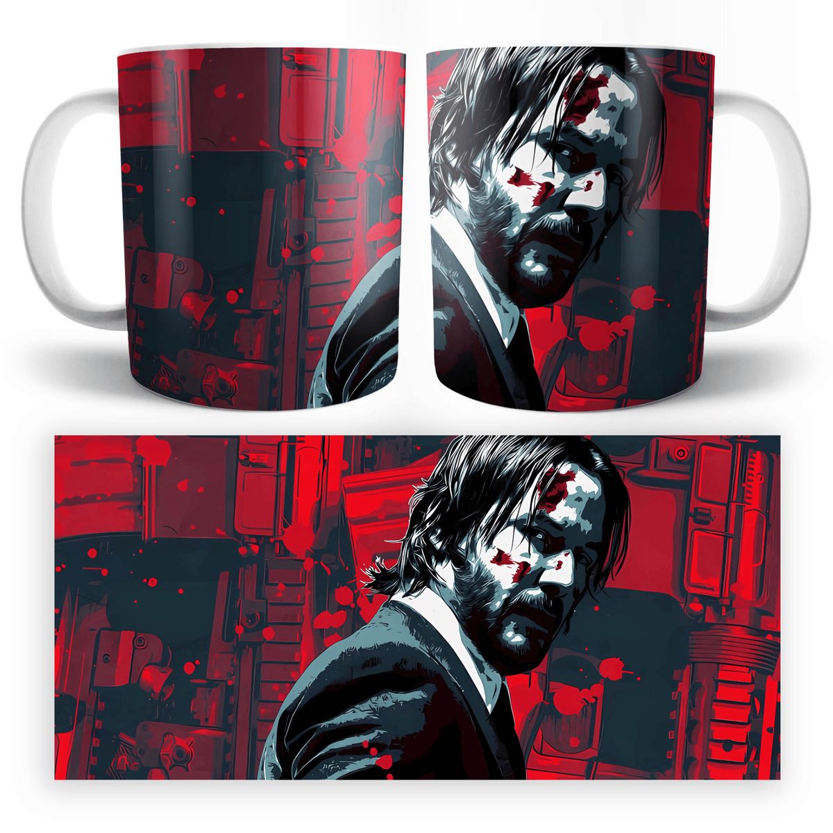 GENERICO - TAZA DE JOHN WICK 11oz - LQNN