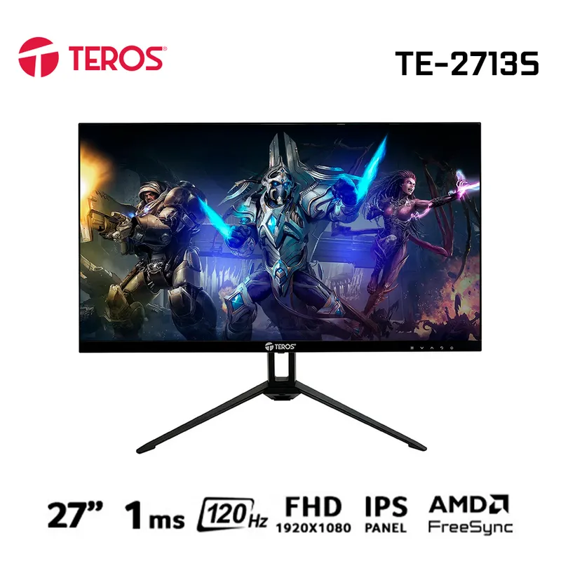 TEROS - Monitor plano TEROS TE-2713S 27 FHD IPS HDMI DP