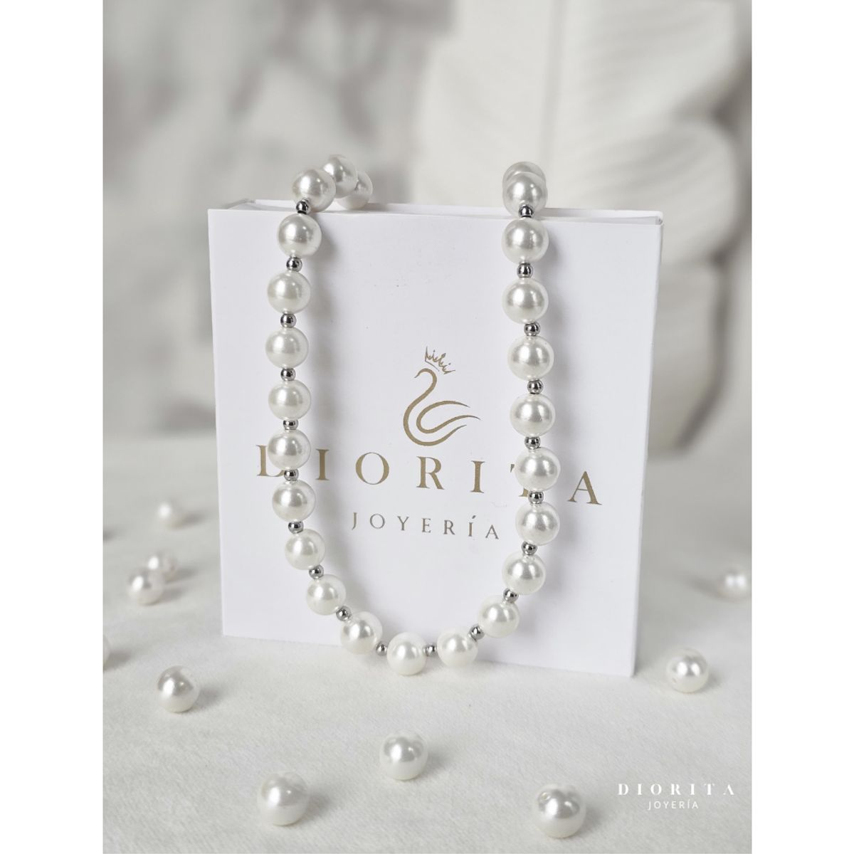 GENERICO - COLLAR DE PERLAS COLLAR ESTILO OLDMONEY PARA MUJER