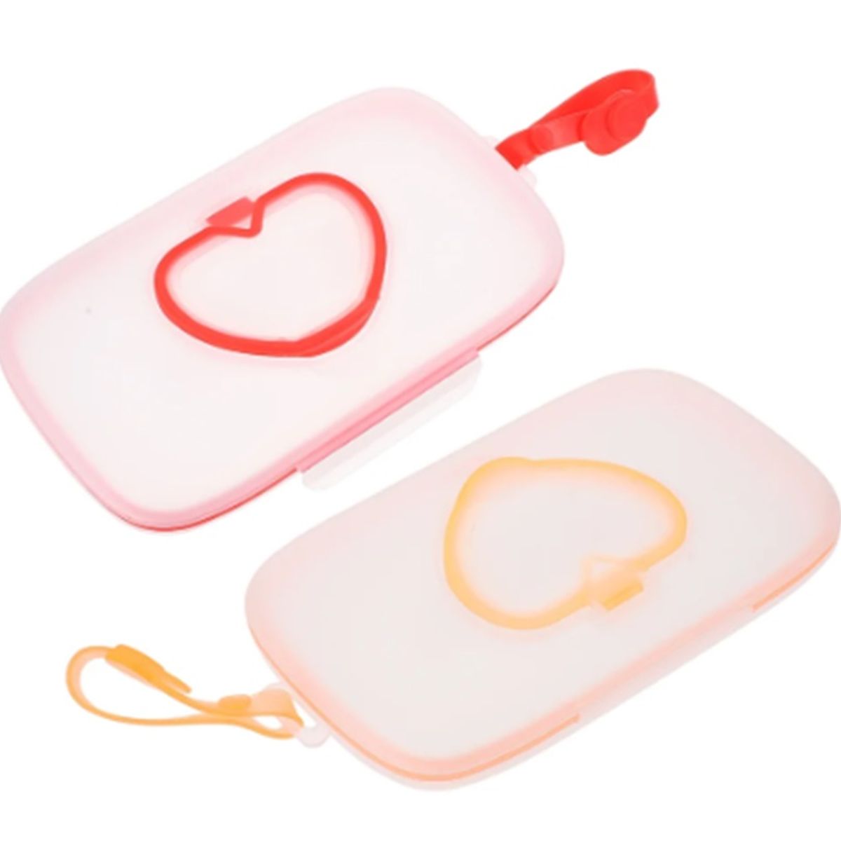 GENERICO - Porta Pañitos Rojo de Estuche Corazon