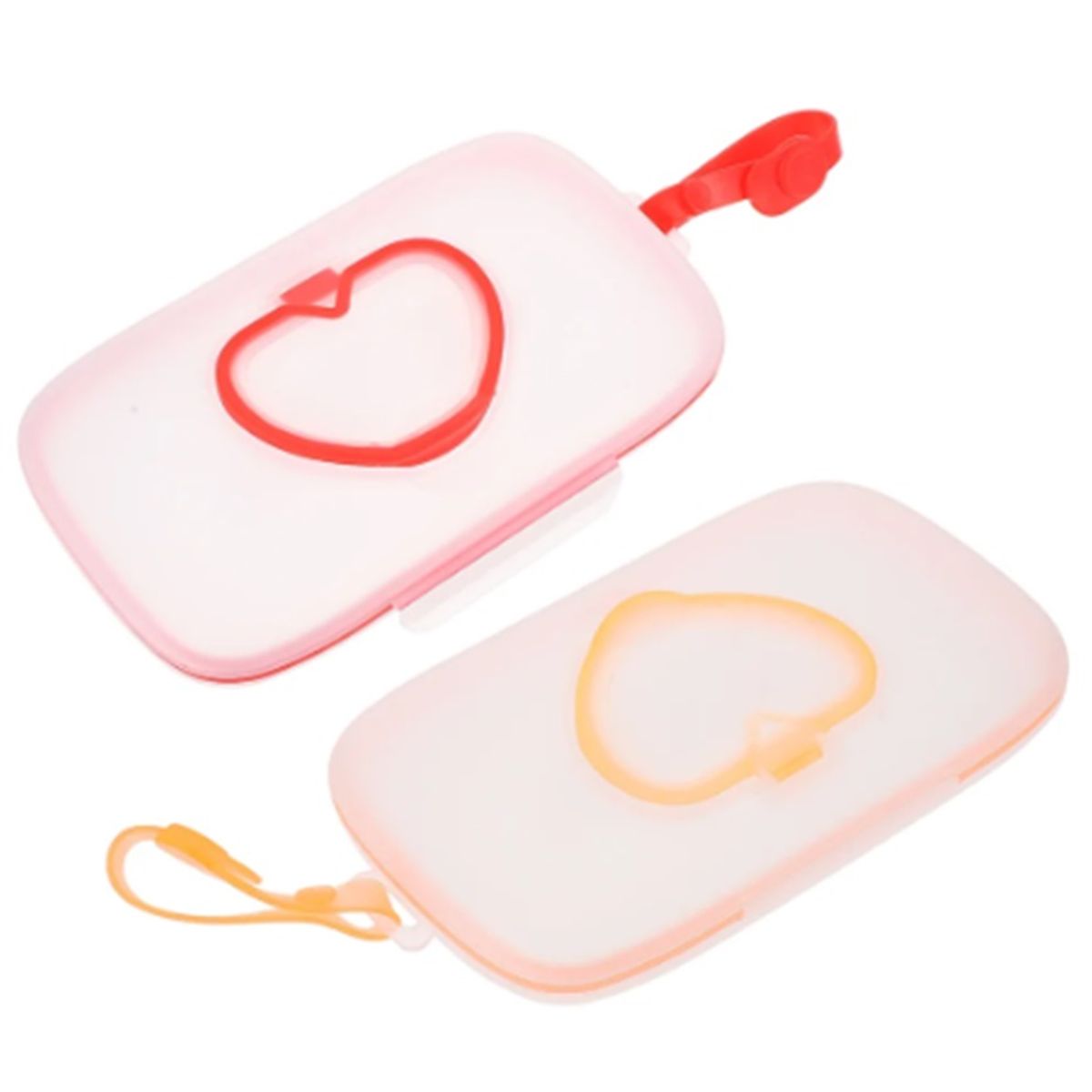 GENERICO - Porta Pañitos Rojo de Estuche Corazon